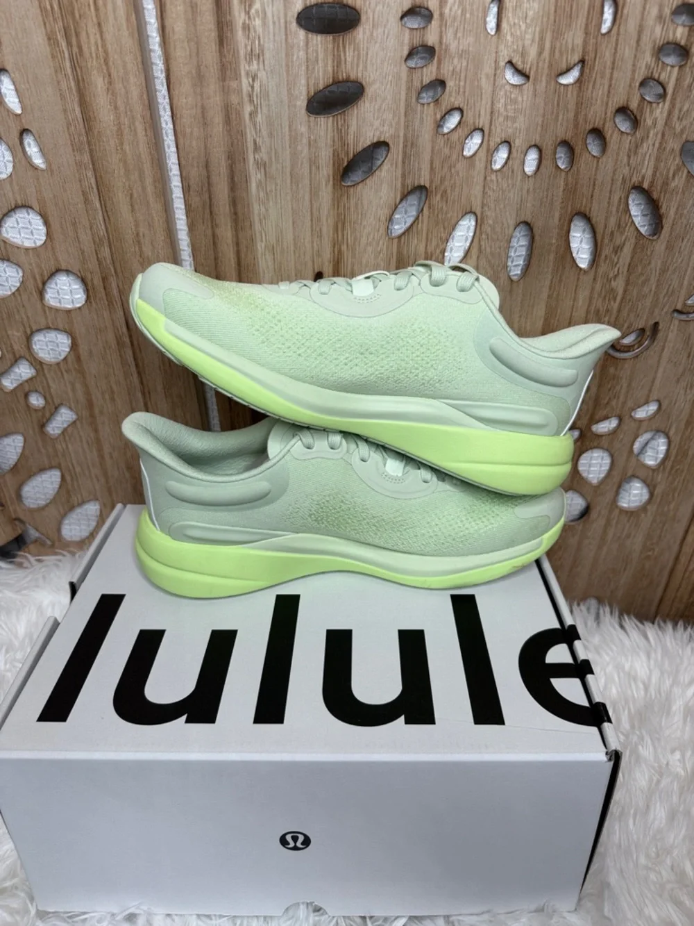 lululemon Chargfeel workout low 2 athletica Light Mint Green Women's Trainers - Picture 11 of 13